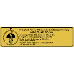 Point allumage 911 - 2,7 / 911SC - 3,0