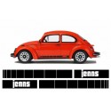 VW Jeans sticker