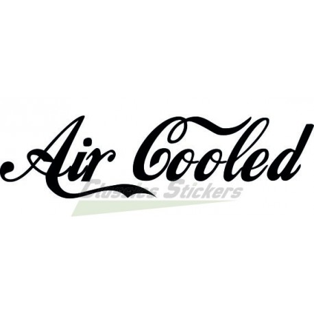 Lettrage Air Cooled