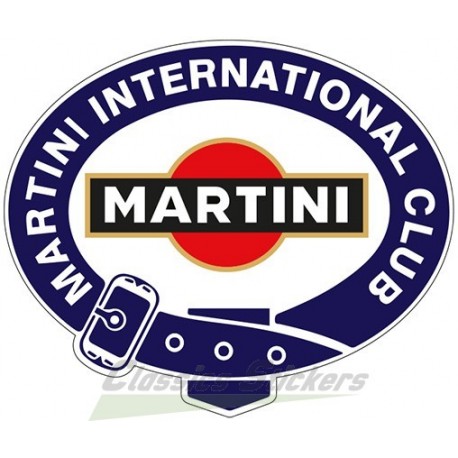 Club Martini sticker