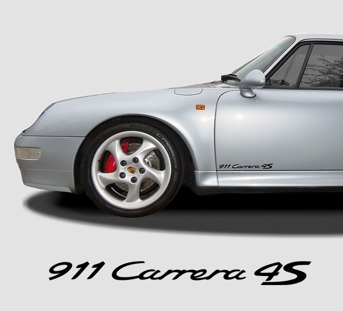 911 Carrera 4S sticker