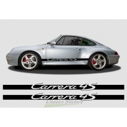 Carrera 4S side strips