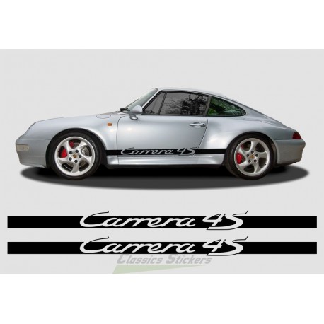 Bandes latérales Carrera 4S