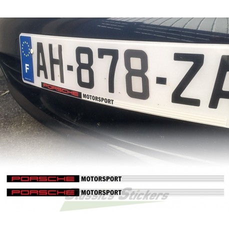 Porsche lettering