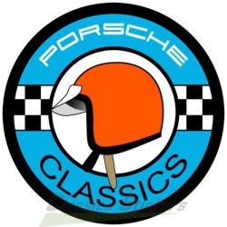 Porsche Classic casque orange