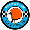 Porsche Classic - Orange Helmet