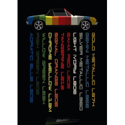 Poster - 914 colors