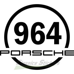 Sticker rond 964