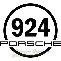 Sticker rond 924