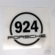 Sticker rond 924
