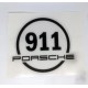 Round sticker 911