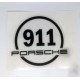Sticker rond 911