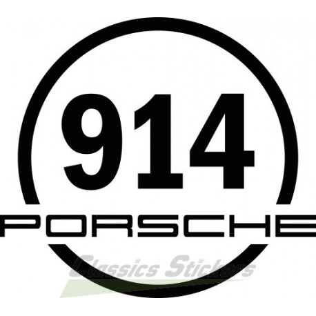 Sticker rond 914