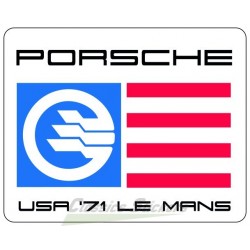 Sticker Ginther 71 Le Mans