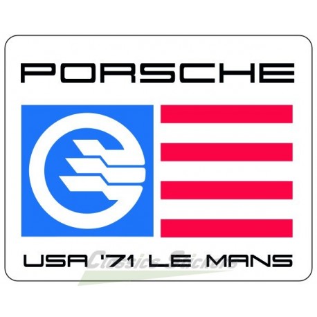 Ginther Le Mans sticker 71