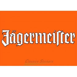 Jagermeister lettrage