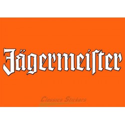 Jagermeister lettrage