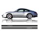 Bandes latérales Porsche découpé