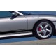 Bandes latérales Porsche découpé