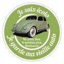 Je garde ma vieille auto - cox