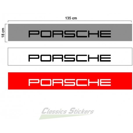 Bandeau pare soleil Porsche 2