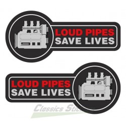 Loud pipes Save Lives