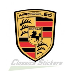 Sticker Porsche Aircooled