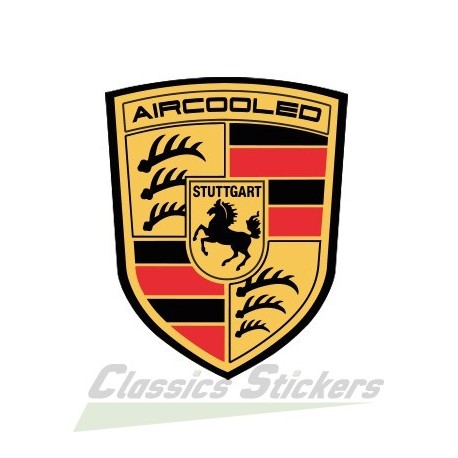 Sticker Aircooled Porsche