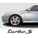 Lettrage Turbo S