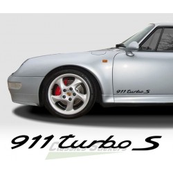 Lettrage 911 Turbo S