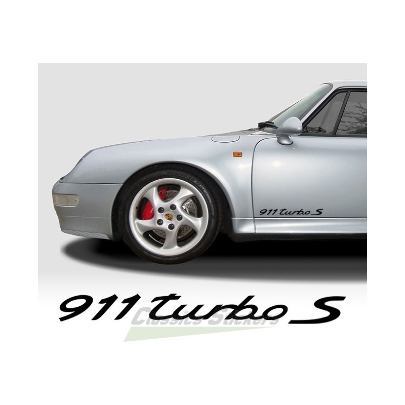 911 Turbo S sticker