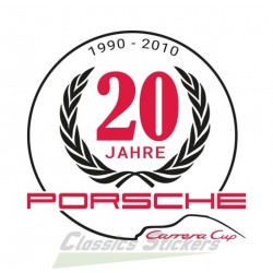 Sticker Carrera Cup 20 jahre