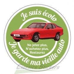 Je garde ma vieille auto - 924 rouge