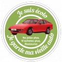 Je garde ma vieille auto - 924 rouge