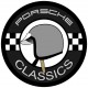 Porsche Classic casque gris