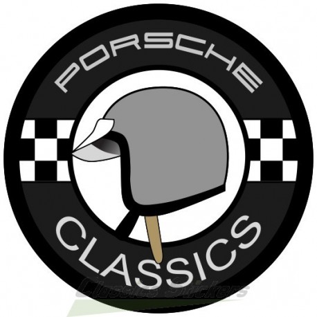 Porsche Classic casque gris