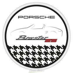 25 years Boxster badge