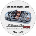 25 years boxster sticker