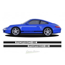 Bandes latérales Porsche moderne