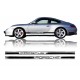 Bandes latérales Porsche usées