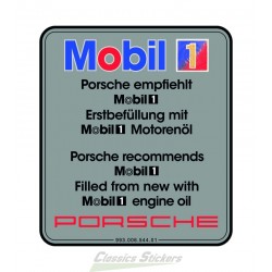 étiquette Mobil1