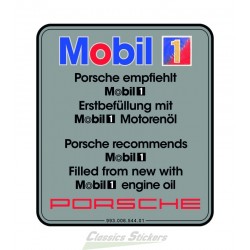 Mobil1 label