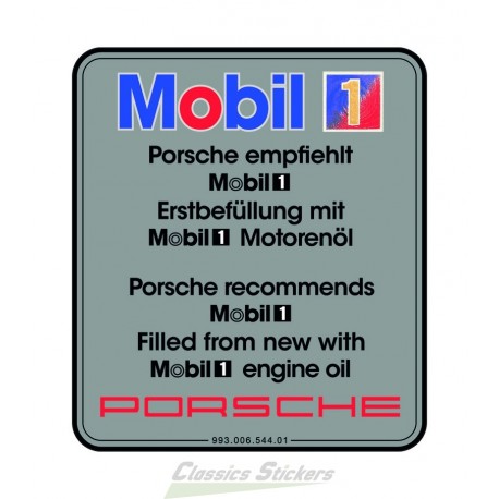 étiquette Mobil1