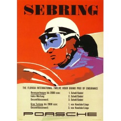 Affiche Sebring 1958