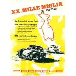 Mille Miglia motor racing poster