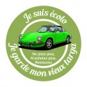 Je garde ma vieille auto - 911 targa