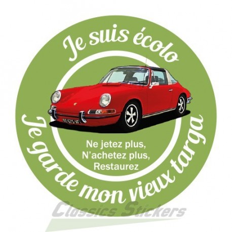 Je garde ma vieille auto - 911 targa
