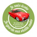 Je garde ma vieille auto - Karman Ghia