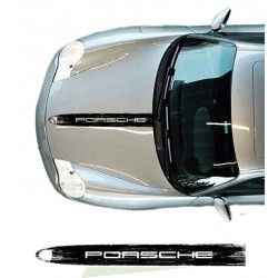 Bande capot Porsche scratched