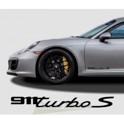 Lettrage 911 Turbo S